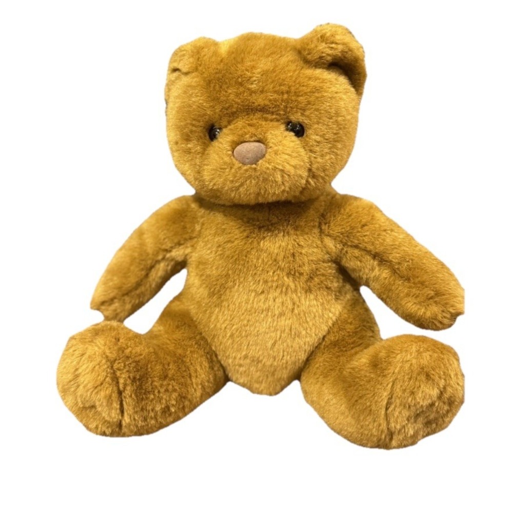 Vintage Retired Build a‎ Bear Workshop 14" Classic Light Brown Teddy Plush EUC
